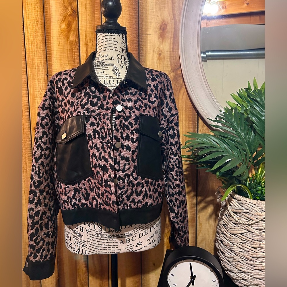 Leopard Print Jacket